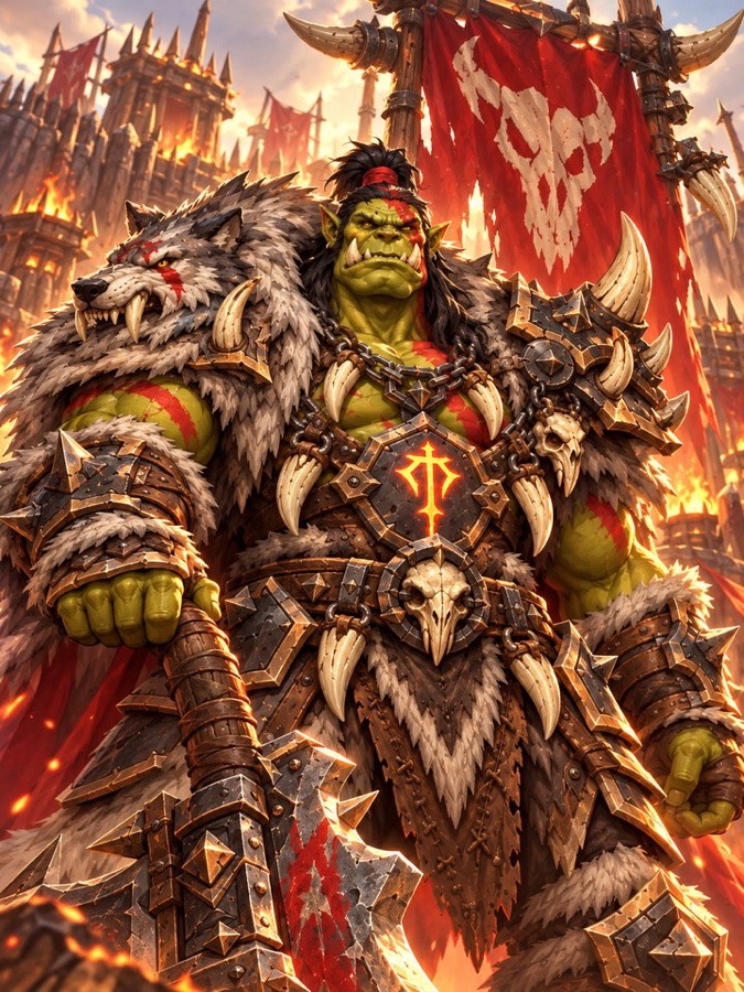 Warchief Korga Broken-Tusk