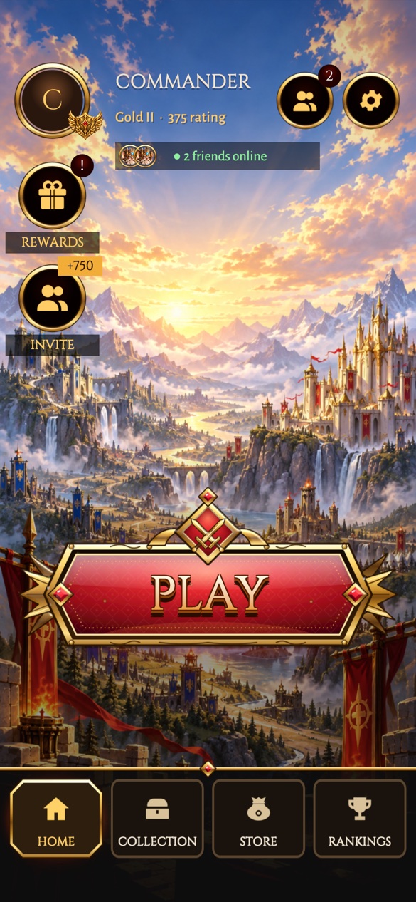 Home screen